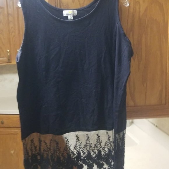 KATHLEEN  KIRKWOOD WOMENS TANK  TOP SIZE 1X - Picture 2 of 13